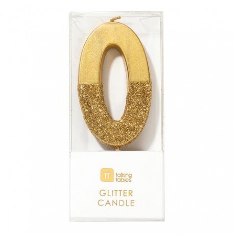 CANDELA 0 ORO GLITTER