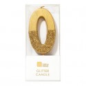 CANDELINE NUMERO - ORO GLITTER