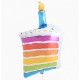 Palloncino RAINBOW CAKE