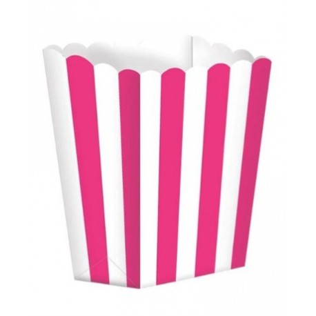 5 scatoline popcorn 'hot pink stripes'