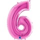 PALLONCINO NUMERO GIGANTE - FUCSIA