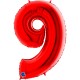 PALLONCINO NUMERO GIGANTE - ROSSO