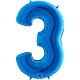 PALLONCINO NUMERO GIGANTE - BLUETTE