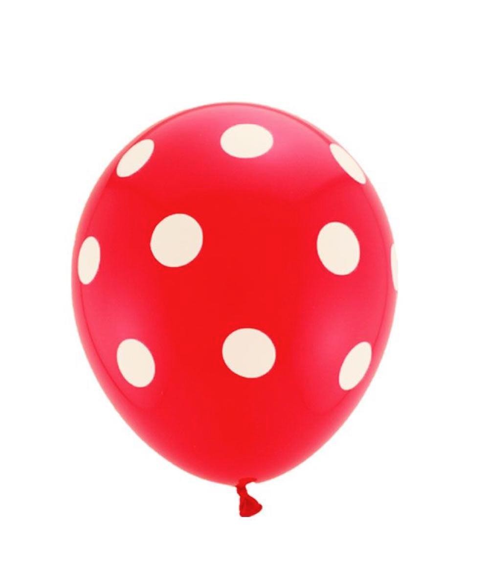 Palloncino POIS ROSSO/BIANCO - ENJOY TODAY