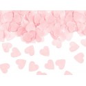 CORIANDOLI DA TAVOLA A FORMA DI CUORE ROSA