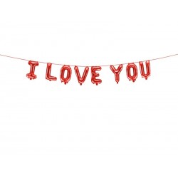 BANNER GONFIABILE "I LOVE YOU"