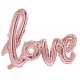 SCRITTA GONFIABILE "LOVE" ROSE GOLD