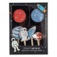 CUP CAKE KIT SPAZIO E ASTRONAUTA