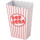 10 POPCORN BOXES RIGHE ROSSE