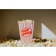 10 POPCORN BOXES RIGHE ROSSE