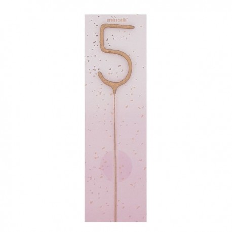 CANDELA SCINTILLANTE ROSE GOLD "5"