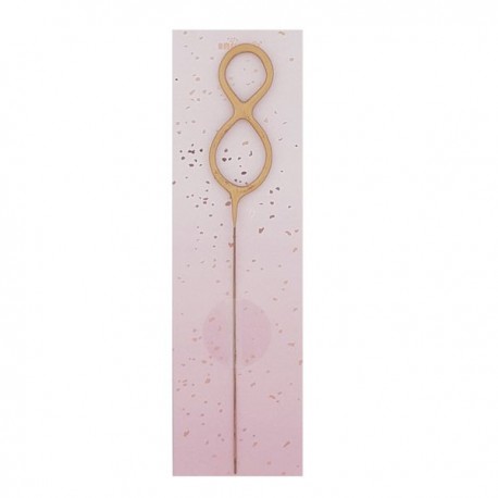 CANDELA SCINTILLANTE ROSE GOLD "8"