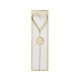 MINI CANDELA SCINTILLANTE GOLD CUORE