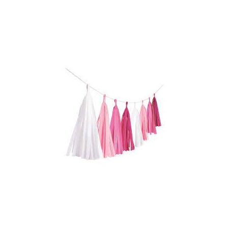 TASSEL GARLAND ROSA