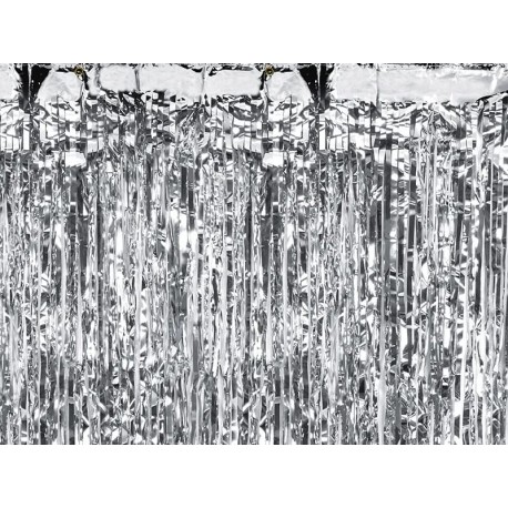 TENDA FOIL ARGENTO PER BACKDROP 2,45m x 90cm