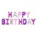 BANNER GONFIABILE HAPPY BIRTHDAY VIOLA/LILLA