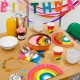 BANNER HAPPY BIRTHDAY ARCOBALENO 20cm 