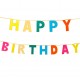 BANNER HAPPY BIRTHDAY ARCOBALENO 20cm 