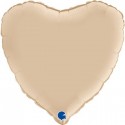 PALLONCINO CUORE - SABBIA SATIN