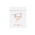 6 SACCHETTINI "THANK YOU" ROSE GOLD