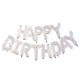 BANNER HAPPY BIRTHDAY GONFIABILE - CORIANDOLI MULTICOLOR