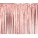 TENDA FOIL ROSEGOLD PER BACKDROP 1m x 2m - Beauty and Charm