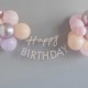 BANNER HAPPY BIRTHDAY PASTELLO CON PALLONCINI