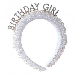 CERCHIETTO "BIRTHDAY GIRL" CON PERLE