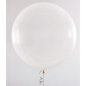 pallone gigante rotondoTRASPARENTE - diametro 90 cm