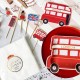 8 PIATTI LONDON BUS