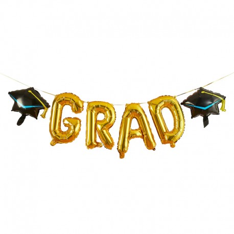 SCRITTA GONFIABILE "GRAD" IN ORO