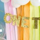 BANNER "ONE TODAY" IN CARTONCINO ORO GLITTER