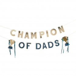 BANNER "CHAMPION OF DADS" - CAMPIONE DEI PAPA'