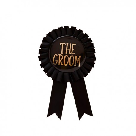 COCCARDA THE GROOM - SPOSO