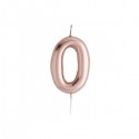 CANDELINE NUMERO - TAGLIO CLASSICO ROSE GOLD