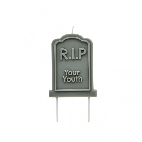 CANDELINA LAPIDE "R.I.P. YOUR YOUTH"